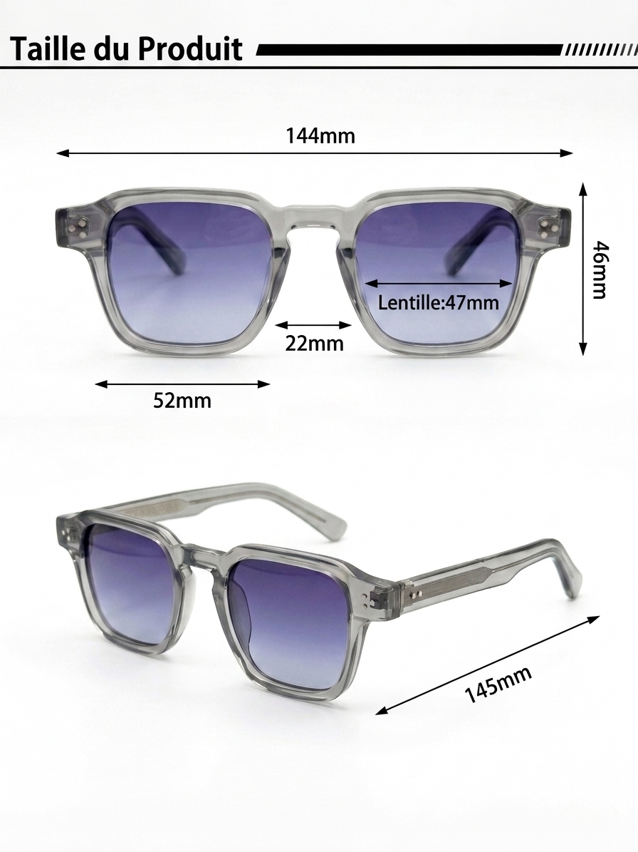 Lunettes de Soleil Riviera — Cristal