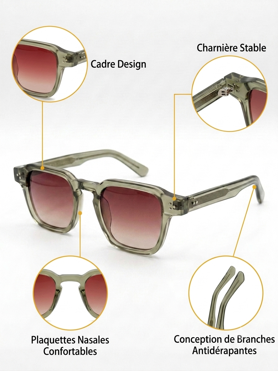 Lunettes de Soleil Riviera — Cristal